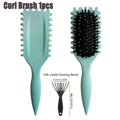 Curl Define Styling Brush brosse cheveux femme Detangling Hair Brush Tangled Hair Comb Shaping Defining Curl Barber Styling Tool