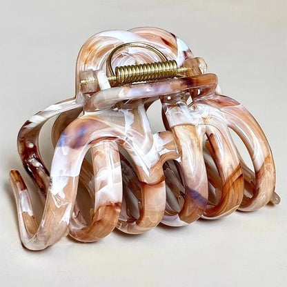 New Design French Style Pumpkin Hair Claw For Women Sweet Hair Ornament Headband Lady Hair Claw Clip Fashion Hair Accessories