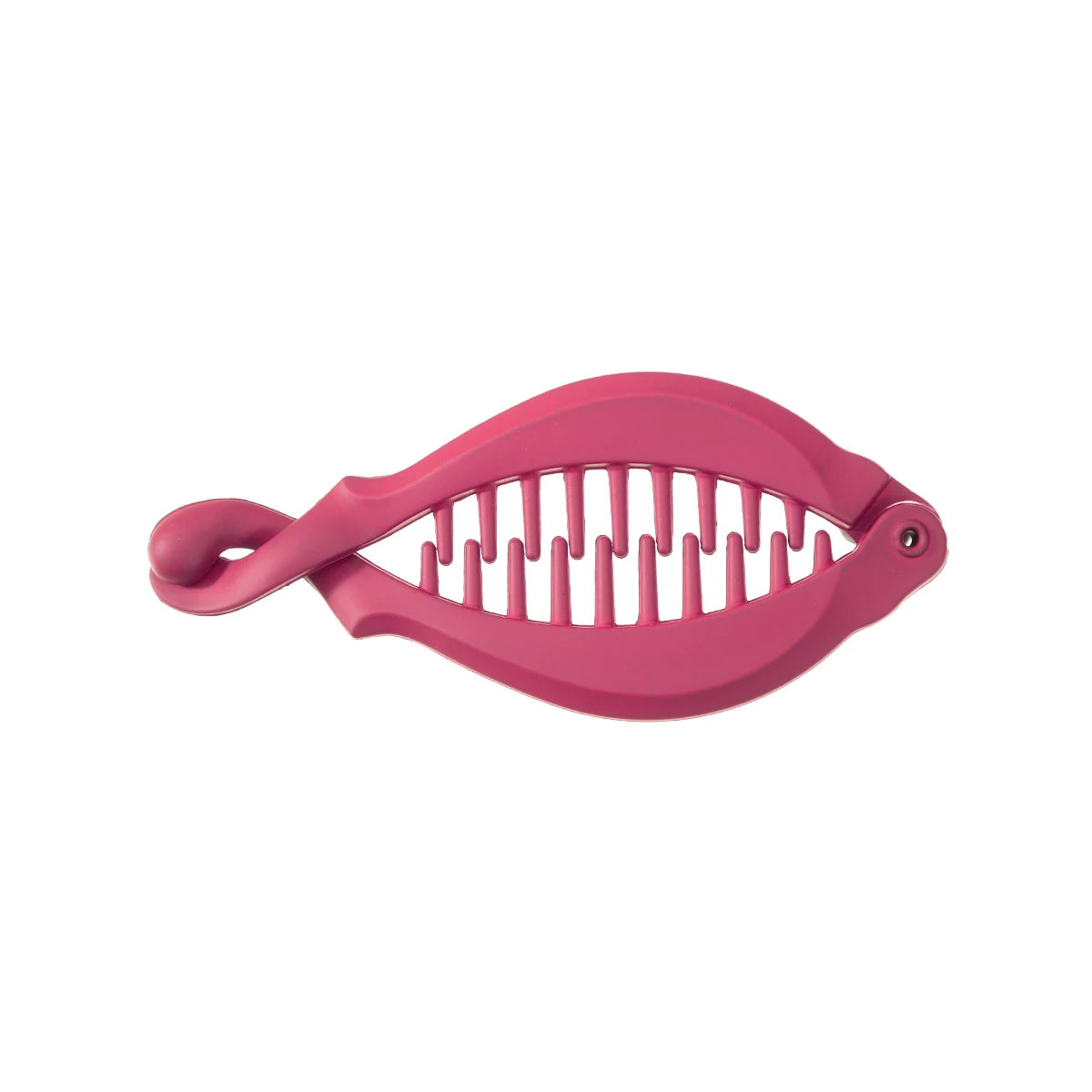 AWAYTR Simple Hair Clip Hair Comb Clamp Grip Slide Fish Banana Hair Claw Clips Hairpins 9.5CM Women Girls Hair Accessories