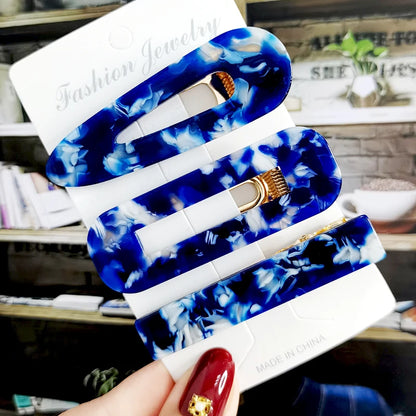 2/3pcs Hair Clip Set Acetate Hairpin Women Hair Accessories Jewelry Korean Femme Barrettes Hairgrip For Woman Girls Headwear