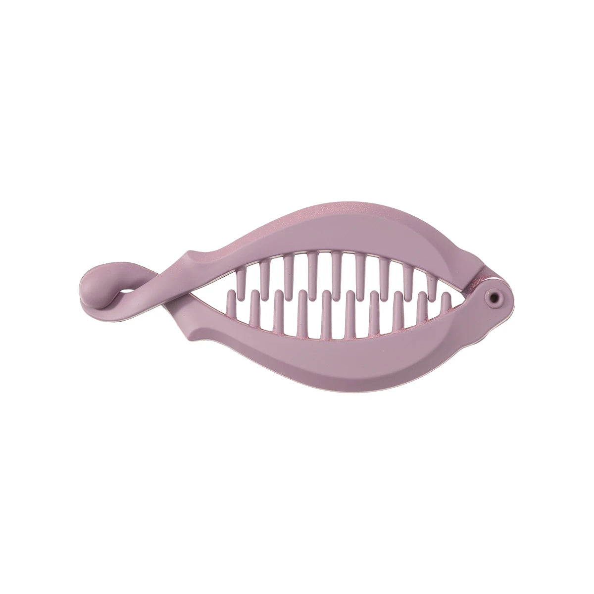 AWAYTR Simple Hair Clip Hair Comb Clamp Grip Slide Fish Banana Hair Claw Clips Hairpins 9.5CM Women Girls Hair Accessories
