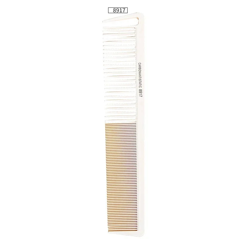 Hairdressing Carbon Comb Professional Hairdresser Cutting Comb Anti Static Hair Comb Haircut Tools Barber Hair Styling Comb