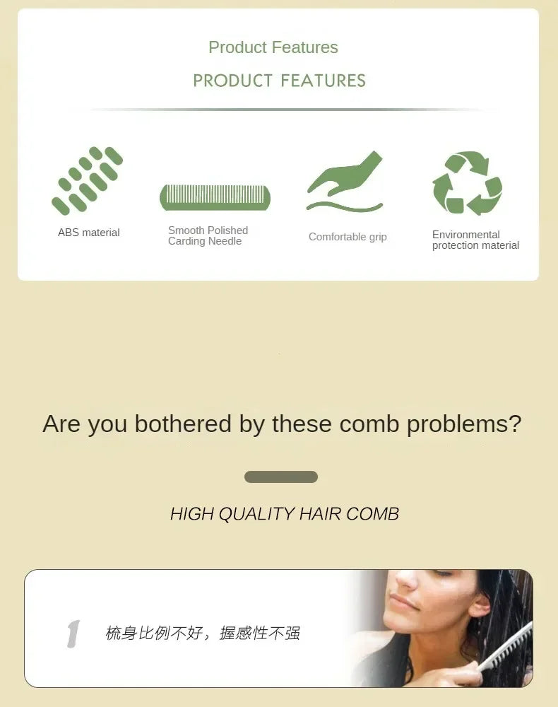 Haircut Comb Barber Shop Hairdresser Professional Hair Cutting Combs Sideburns Hair Brush Hair Salon Styling Tools Hairbrush