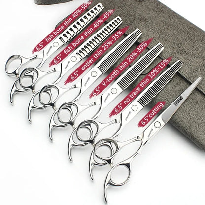 Cutting Thinning 6inch/6.5/7inch/7.5 inch Scissors Japan Professional hairdressing Scissors Barber Sharp Hair Cutting Shears