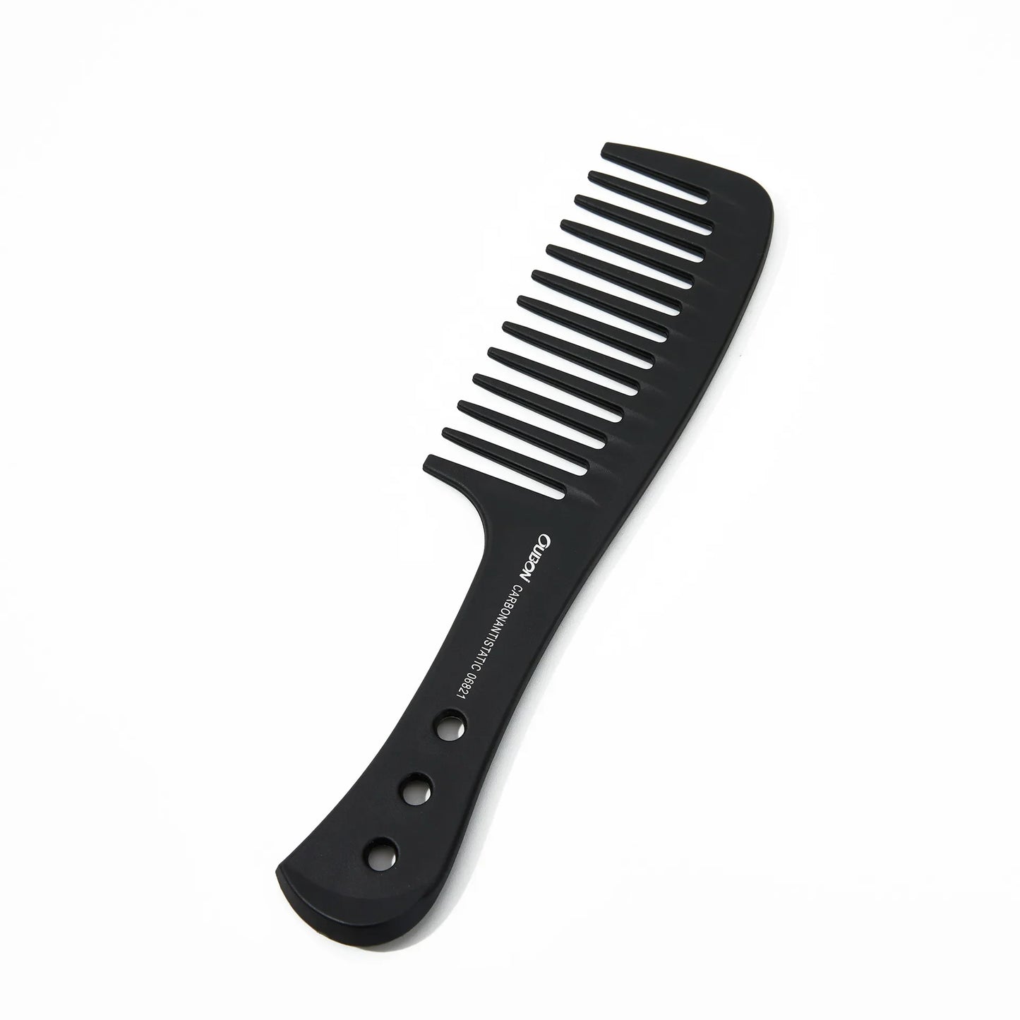 Black Professional Hair Brush Hard Carbon Cutting Comb Heat Resistant Salon Hair Brushes Barber Pin Tail Antistatic Combs Men