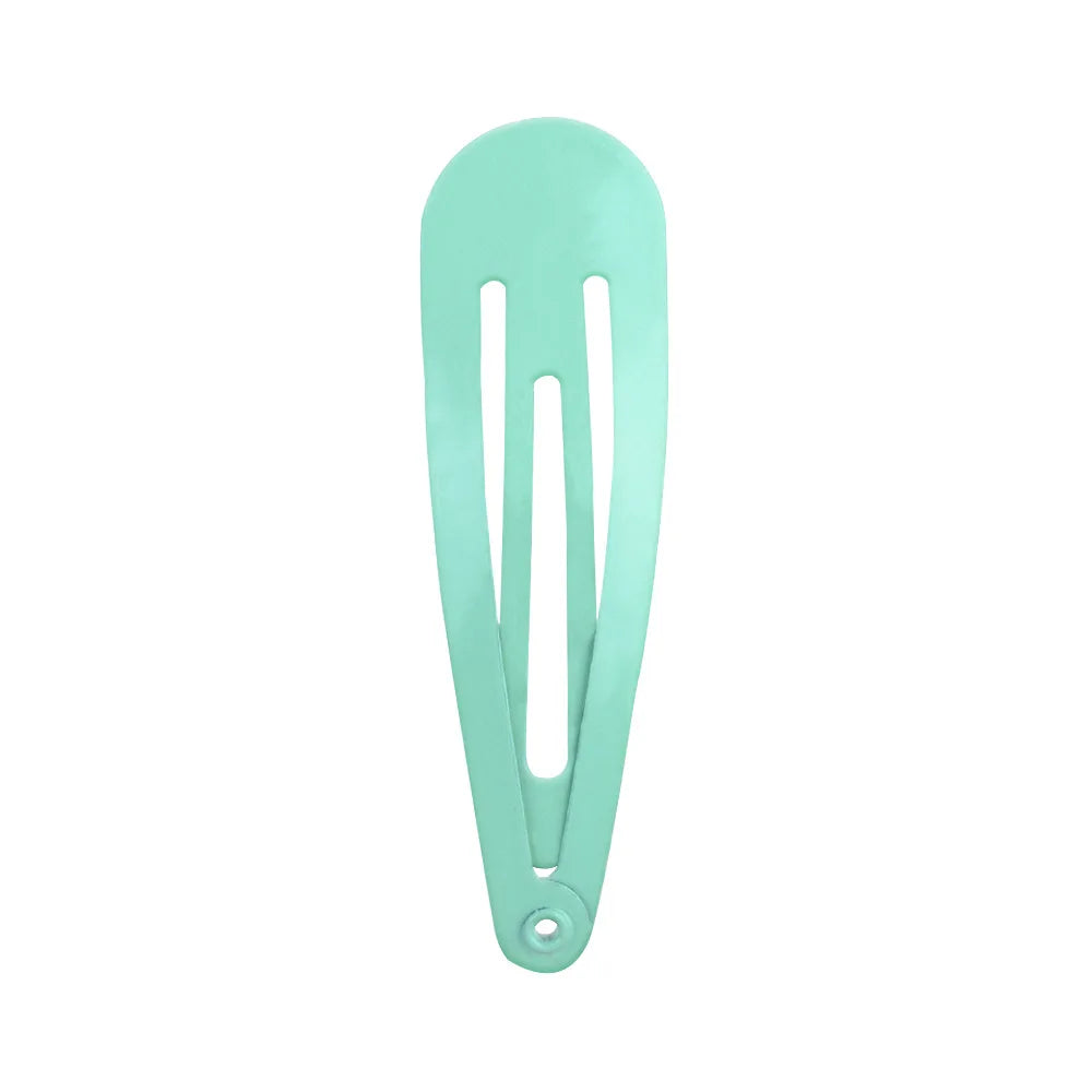 10Pcs Solid Colors BB Hairclips Girls Y2K Cute Small Barrettes Women Simple Metal Snap Clip Headdress Children Hair Accessories