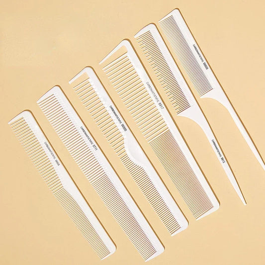 Hairdressing Carbon Comb Professional Hairdresser Cutting Comb Anti Static Hair Comb Haircut Tools Barber Hair Styling Comb