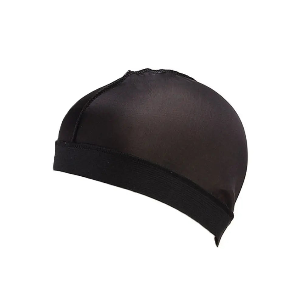 Men Pure Color Caps Durag Hats Bonnet Elastic Breathable Wave Caps Polyester Multicolor Durag Cap Men Outdoor Wave Caps