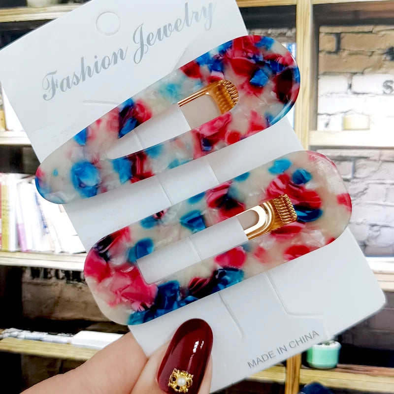 2/3pcs Hair Clip Set Acetate Hairpin Women Hair Accessories Jewelry Korean Femme Barrettes Hairgrip For Woman Girls Headwear