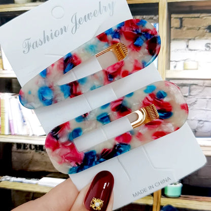 2/3pcs Hair Clip Set Acetate Hairpin Women Hair Accessories Jewelry Korean Femme Barrettes Hairgrip For Woman Girls Headwear