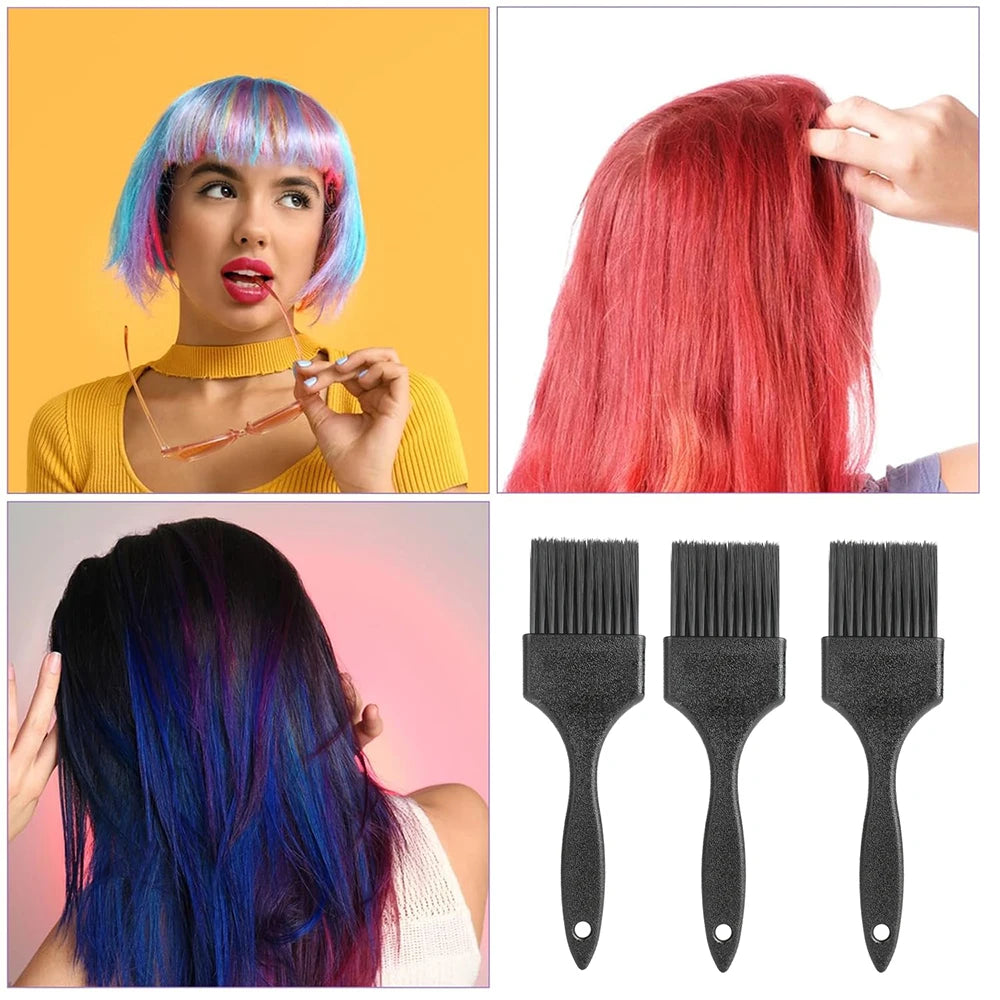 Professional Arc Shaped Dye Hair Brush Salon Non-slip Brush Hair Brush Hair Dye Applicator Dust Brush Styling Accessories Tools
