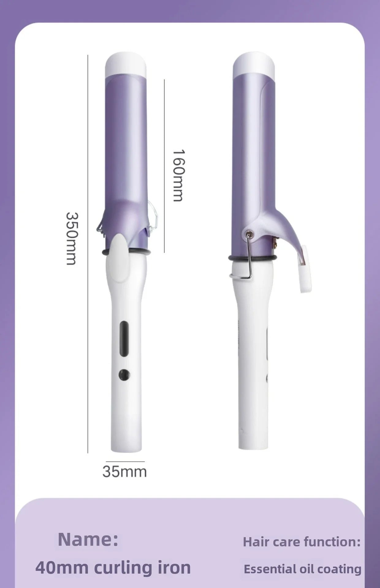 Automatic Curling Wand Fast Heated Hair Curler Women's Professional Hair Curler Curling Wand Effortless Get Long-Lasting Styling