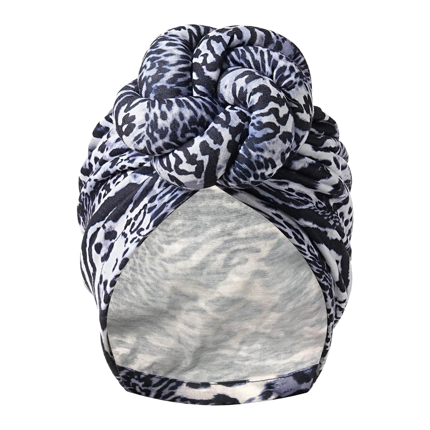 New African Turban for Women Large Flower Stretch Turban Headwrap Beanie Hat Ladies Turbante Mujer Bandanas Chemo Cap Head Cover