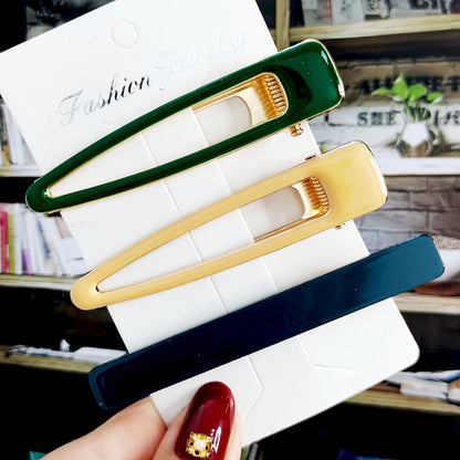 2/3pcs Hair Clip Set Acetate Hairpin Women Hair Accessories Jewelry Korean Femme Barrettes Hairgrip For Woman Girls Headwear