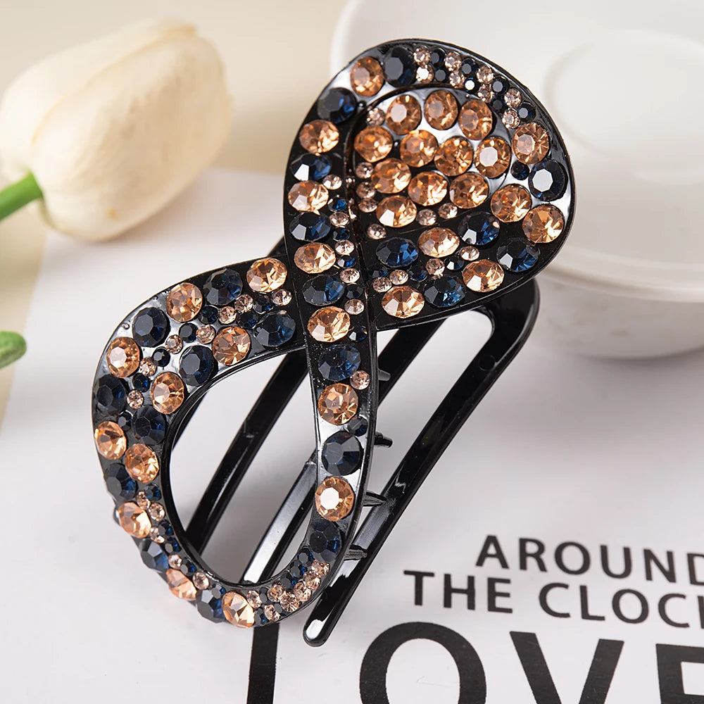 Women Large Hair Clamp Hair Clip Seamless Plastic Duckbill Claw for Women Girls Simple Hairpins Styling Tools Hair Accessories
