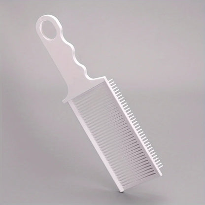 5Pcs Professional Barbershop/home Hair Clippers - Men's Flat Top Hair Cutting Comb Salon Styling Tools