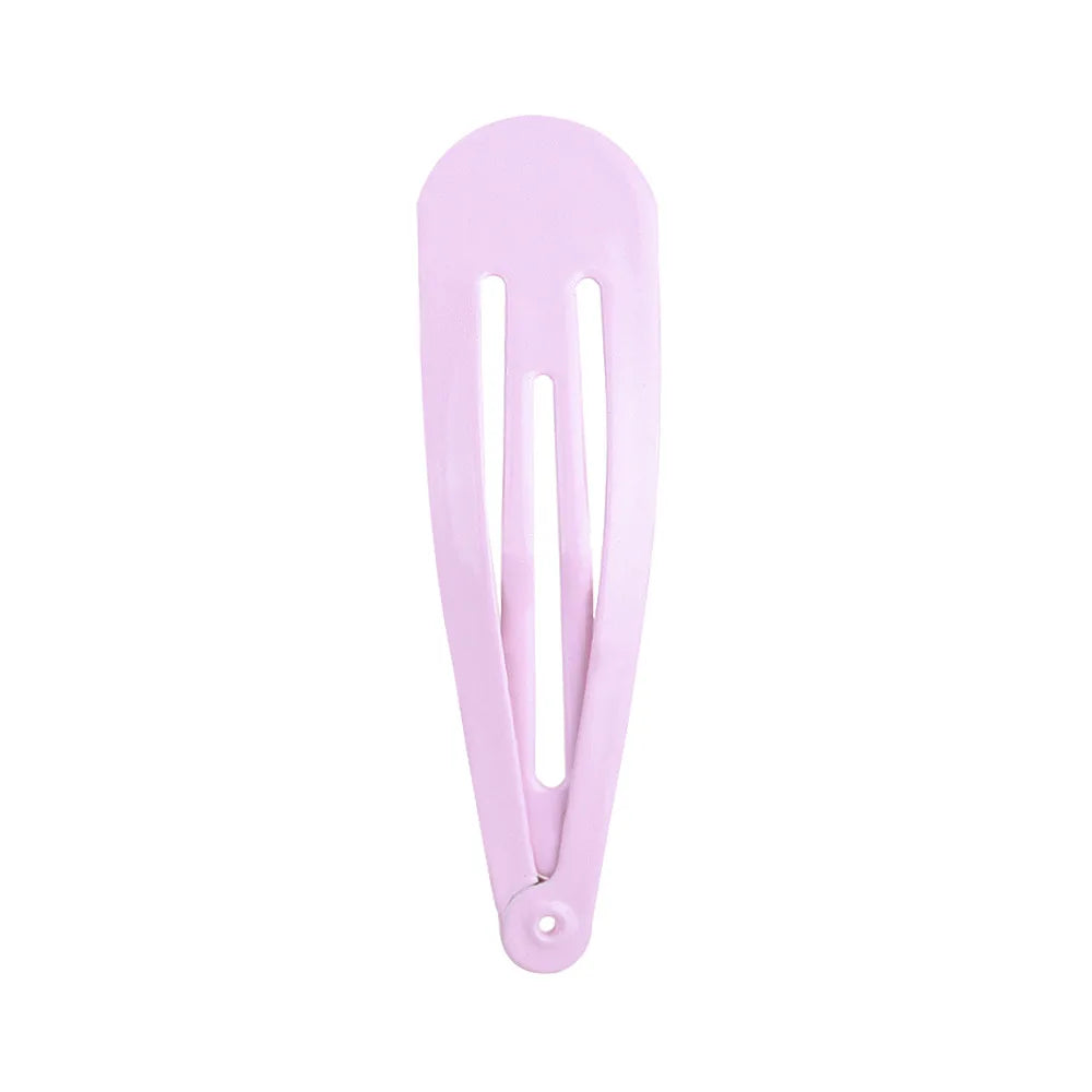 10Pcs Solid Colors BB Hairclips Girls Y2K Cute Small Barrettes Women Simple Metal Snap Clip Headdress Children Hair Accessories