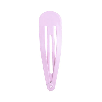 10Pcs Solid Colors BB Hairclips Girls Y2K Cute Small Barrettes Women Simple Metal Snap Clip Headdress Children Hair Accessories