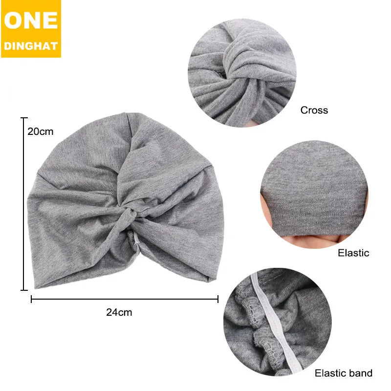 Boho Cotton Sleeping Cap Night Hat Head Cover Bonnet Satin Cheveux Nuit For Curly Hair Care Women Beauty Maintenance Designer