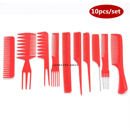 New Arrivals Men Women Beauty Salon Hair Styling Hairdressing Black Plastic Brush Combs Anti-static Hairbrush Modelling Tools