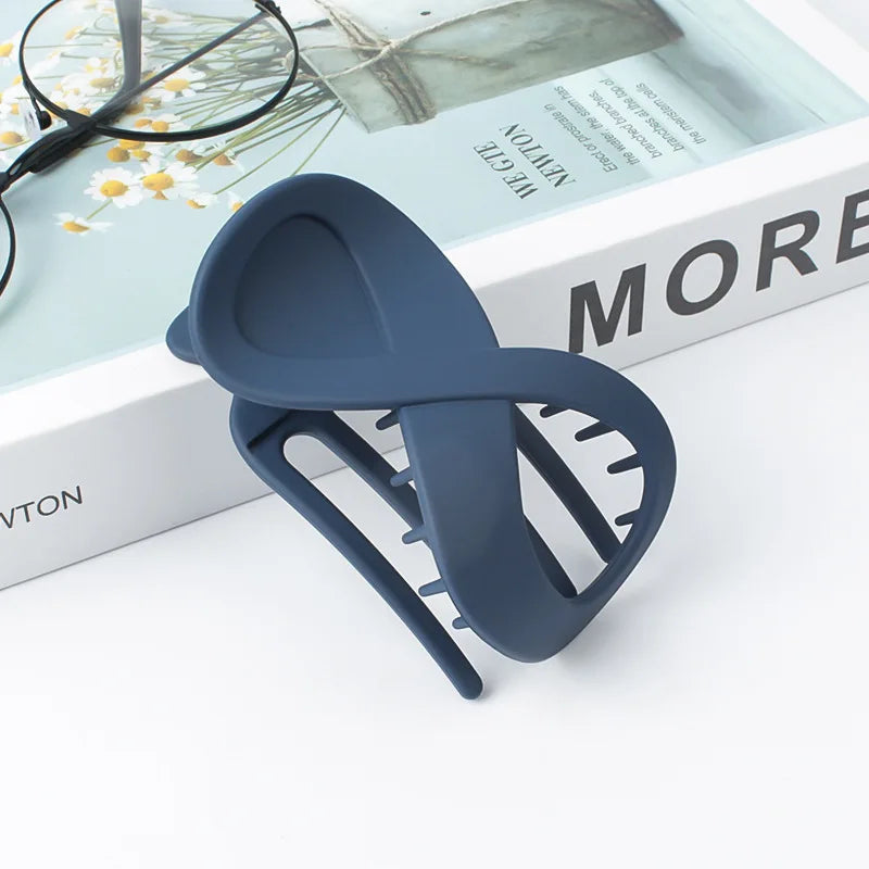 Women Large Hair Clamp Hair Clip Seamless Plastic Duckbill Claw for Women Girls Simple Hairpins Styling Tools Hair Accessories