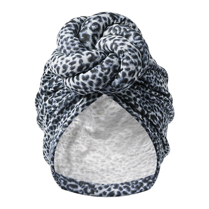 New African Turban for Women Large Flower Stretch Turban Headwrap Beanie Hat Ladies Turbante Mujer Bandanas Chemo Cap Head Cover