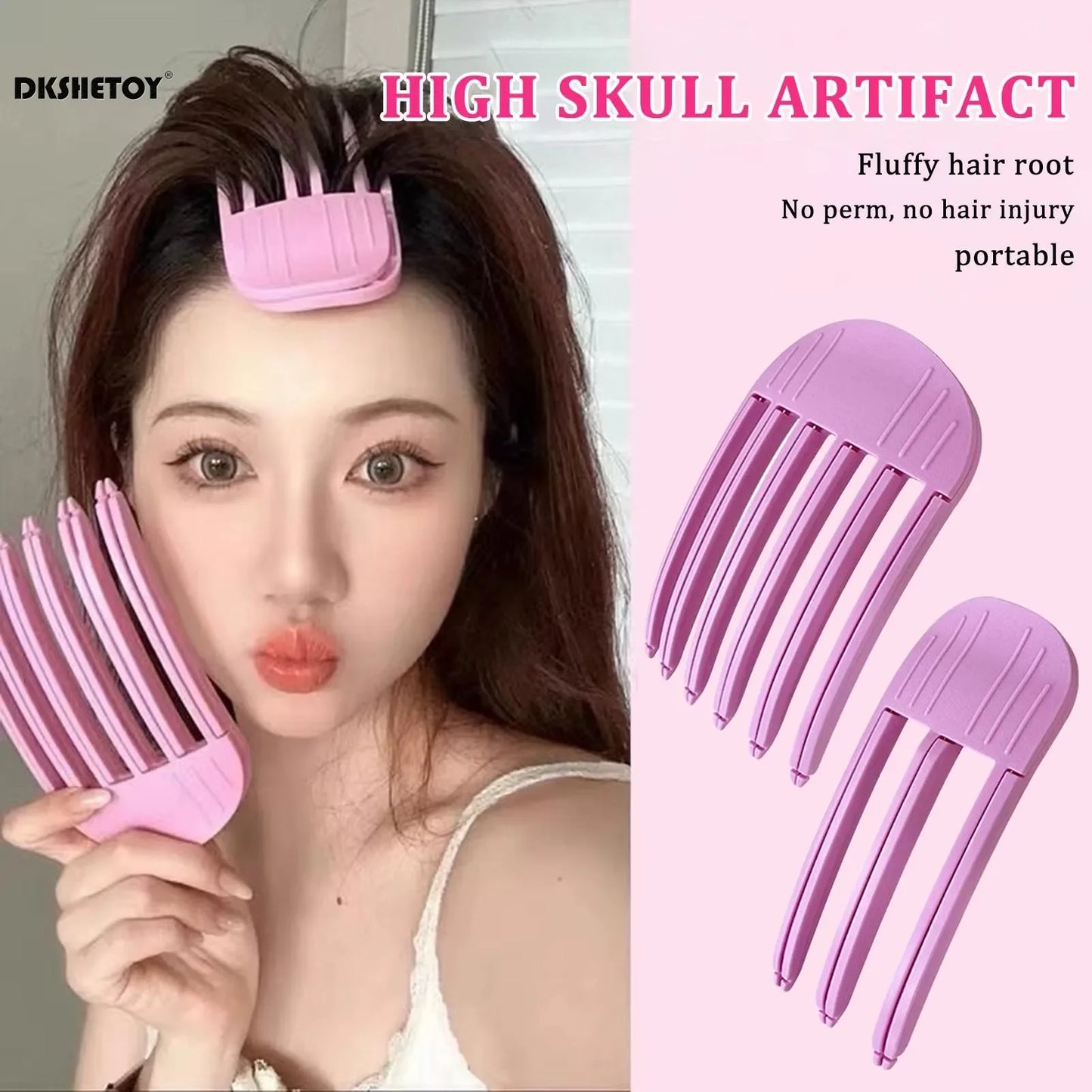 Fluffy Hairpin Curling Bangs Clips Hair Roots Volumizing Hair Clips Women Curling Fixed Shape Clips Fashion Volume Hair Roller