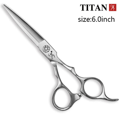 Titan professional barber hair scissor salon cutting  scissors hairdressing scissors Japan vg10 steel