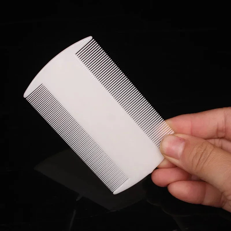 Double Sided Head Lice Comb Fine Tooth Head Lice Flea Remove Hair Combs Dandruff Removal Multicolour Styling Tools Hair Tools