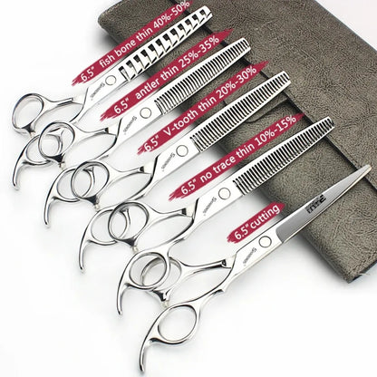 Cutting Thinning 6inch/6.5/7inch/7.5 inch Scissors Japan Professional hairdressing Scissors Barber Sharp Hair Cutting Shears