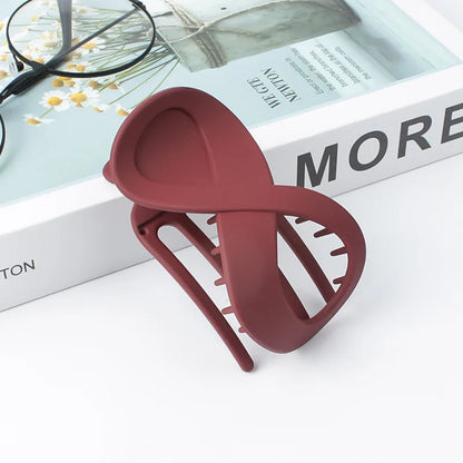 Women Large Hair Clamp Hair Clip Seamless Plastic Duckbill Claw for Women Girls Simple Hairpins Styling Tools Hair Accessories