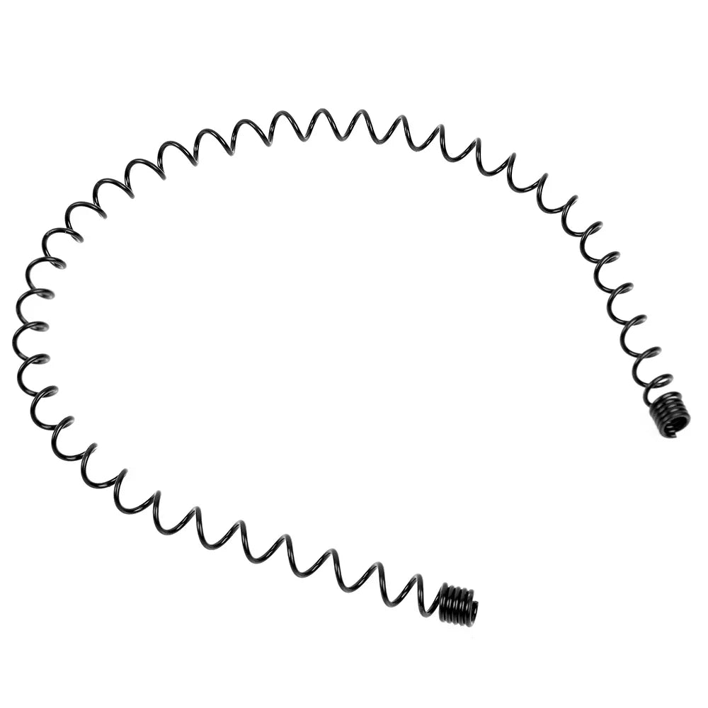 Unisex Black Elastic Non Slip Simple Metal Headbands For Men Women Wavy Hairband Spring Hair Hoop Fashion Hair Accessories