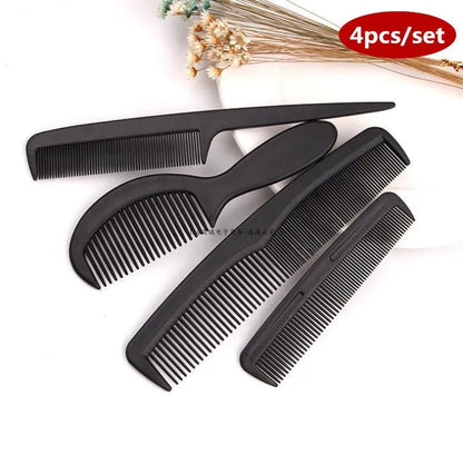 New Arrivals Men Women Beauty Salon Hair Styling Hairdressing Black Plastic Brush Combs Anti-static Hairbrush Modelling Tools