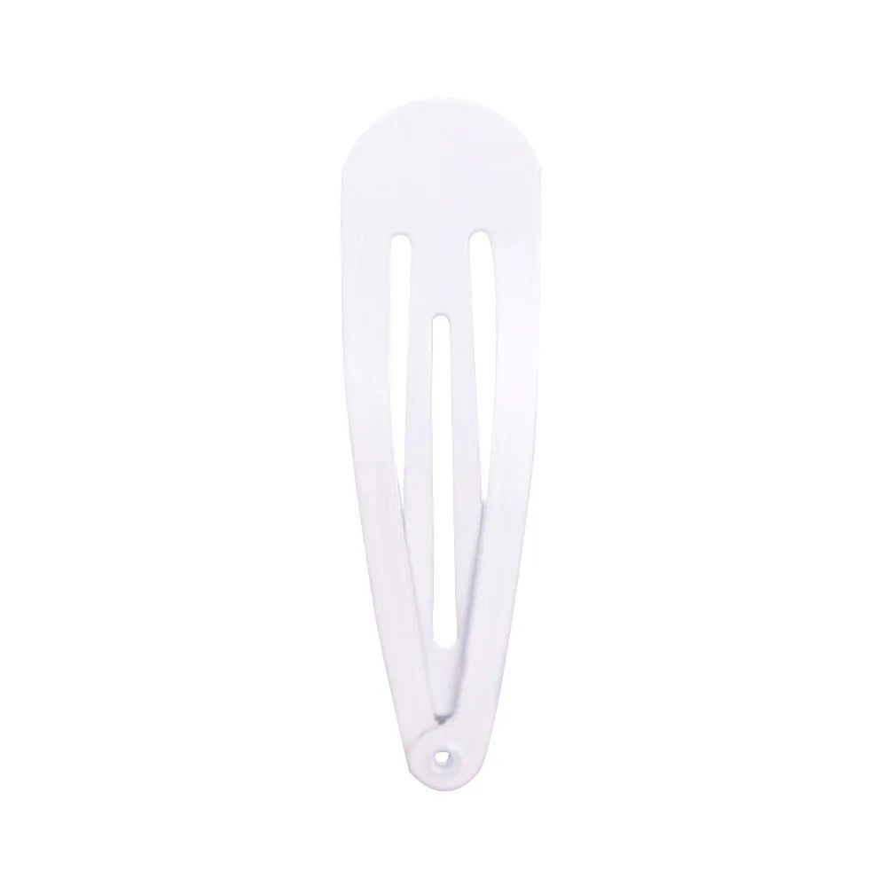 10Pcs Solid Colors BB Hairclips Girls Y2K Cute Small Barrettes Women Simple Metal Snap Clip Headdress Children Hair Accessories