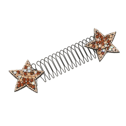 AWAYTR Women Invisible Broken Hair Hairpin Adult Tiara Tools Roll Curve Needle Bangs Fixed Insert Comb Styling Accessories