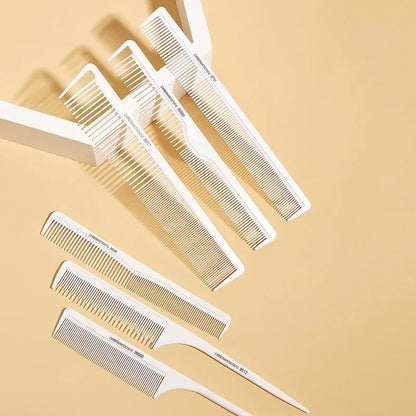 Hairdressing Carbon Comb Professional Hairdresser Cutting Comb Anti Static Hair Comb Haircut Tools Barber Hair Styling Comb