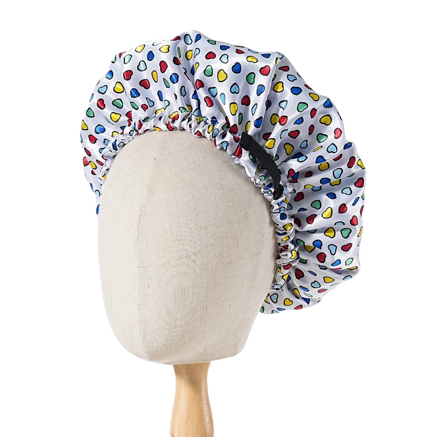 Children Bonnet New volume Edge Elastic fruit Printing Sleep Fashion Leisure Home Comfortable Nightcap Hair Cap