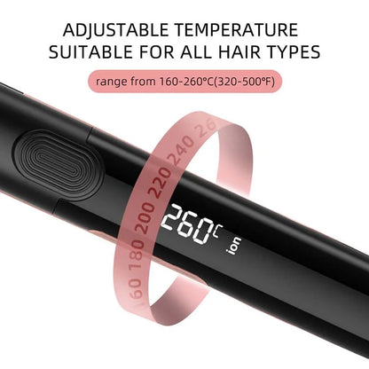 Ionic Hair Straightener Curler Keratin Treatment Hair Flat Irons for Frizzy Hair Recovers Damage Straightening Iron