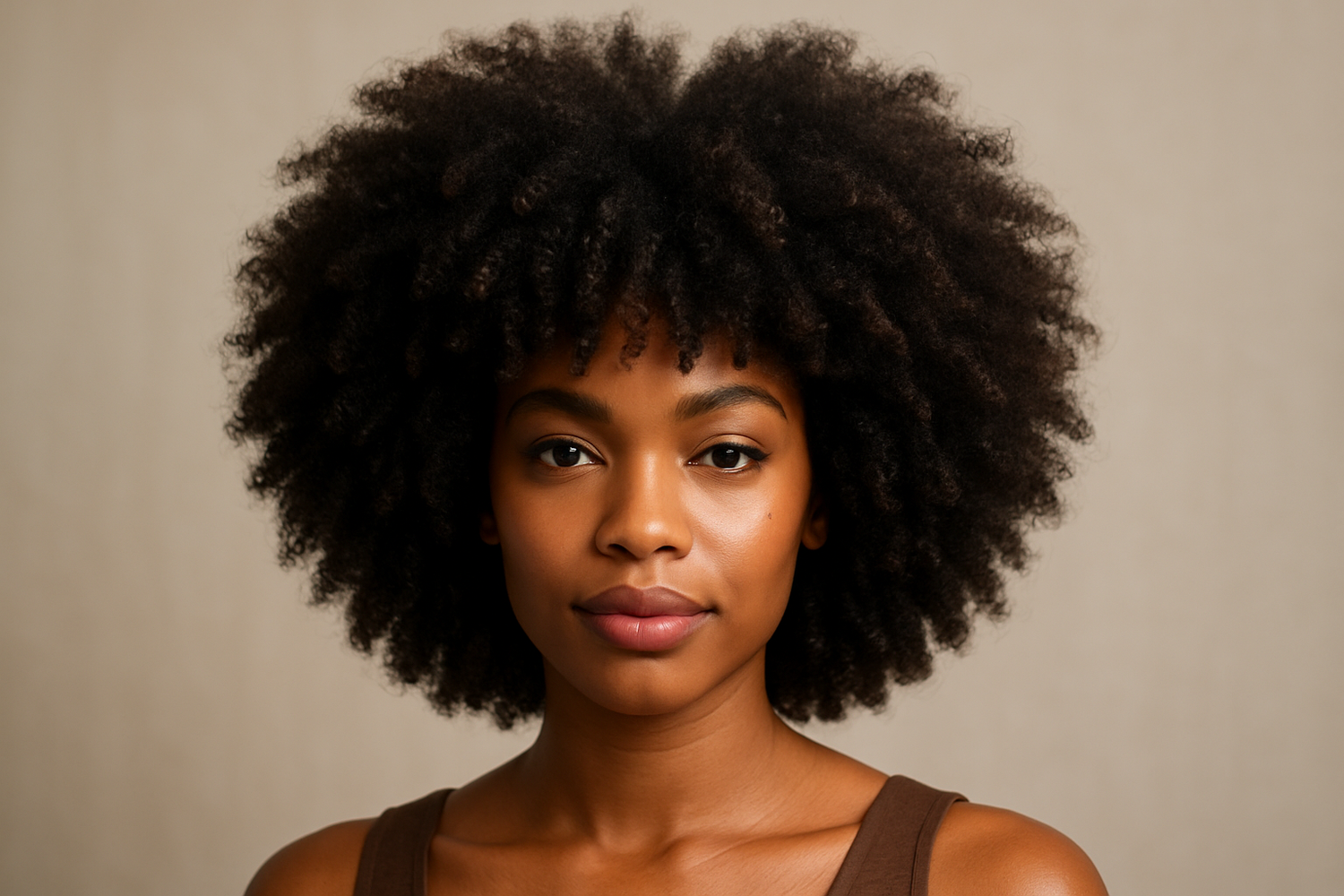 afro hairstyle
